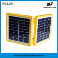 2W Solar Lantern with 4.5ah Rechargeable Battery for Lighting and Moibile Phone Charging